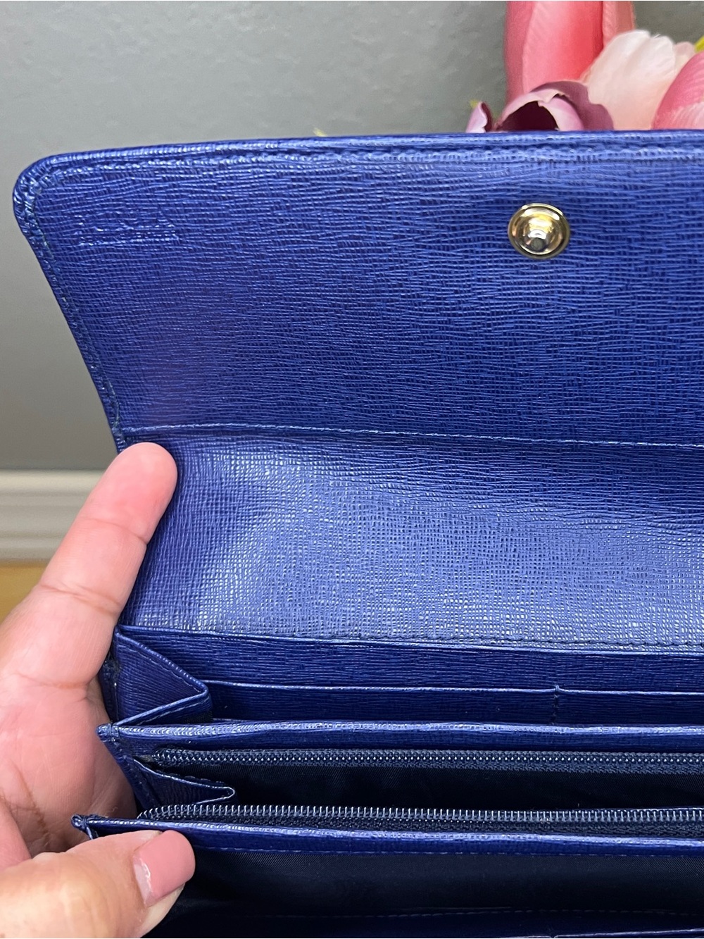 Furla Navy Blue Wallet - Picture 11 of 15